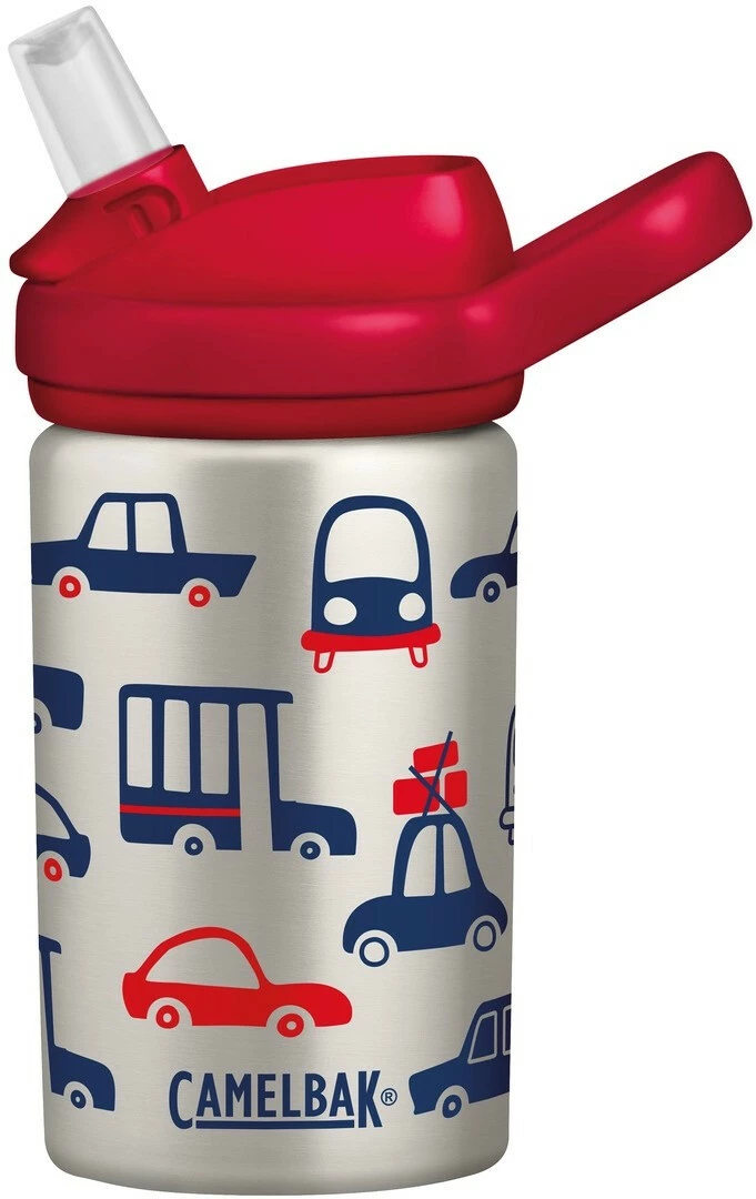 Beste Pirce π― CamelBak Eddy+ Kids Single Wall Roestvrijstalen Drinkfles 400ml Kinderen, Zilver/zwart βοΈ