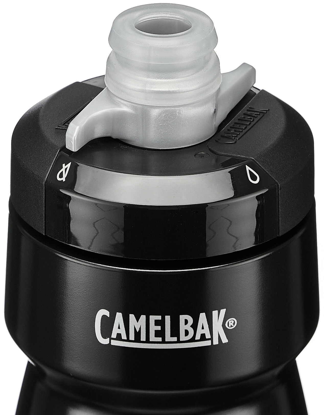 Uitgang π CamelBak Podium Bidon 710ml, Transparant/rood π€© - Afbeelding 2