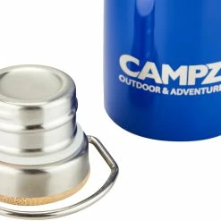Flash-uitverkoop 🎁 CAMPZ Bottle With Bamboo Cap 750ml, Blauw 🔥 -Stanley Shop campz bottle with bamboo cap 750ml blue 4