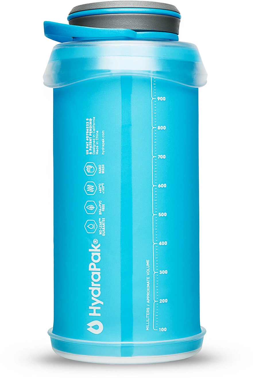 Nieuw β¨ Hydrapak Stash Bottle 1l, Grijs π€© 4 Nieuw β¨ Hydrapak Stash Bottle 1l, Grijs π€© - Afbeelding 2