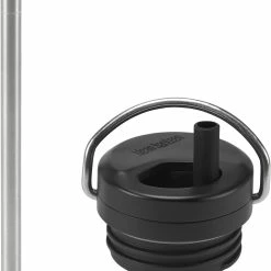 Goedkoopste 👏 Klean Kanteen Flip Top Straw Cap For TKWide, Zwart 🌟