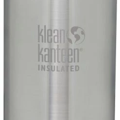 Nieuw 🥰 Klean Kanteen TKPro Thermische Drinkfles 1000ml, Zwart/zilver 🎁