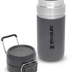 Groothandel 😍 Stanley Quick Flip Water Bottle 470ml, Oranje/zilver 🔔 -Stanley Shop stanley quick flip water bottle 470ml grey 3 1